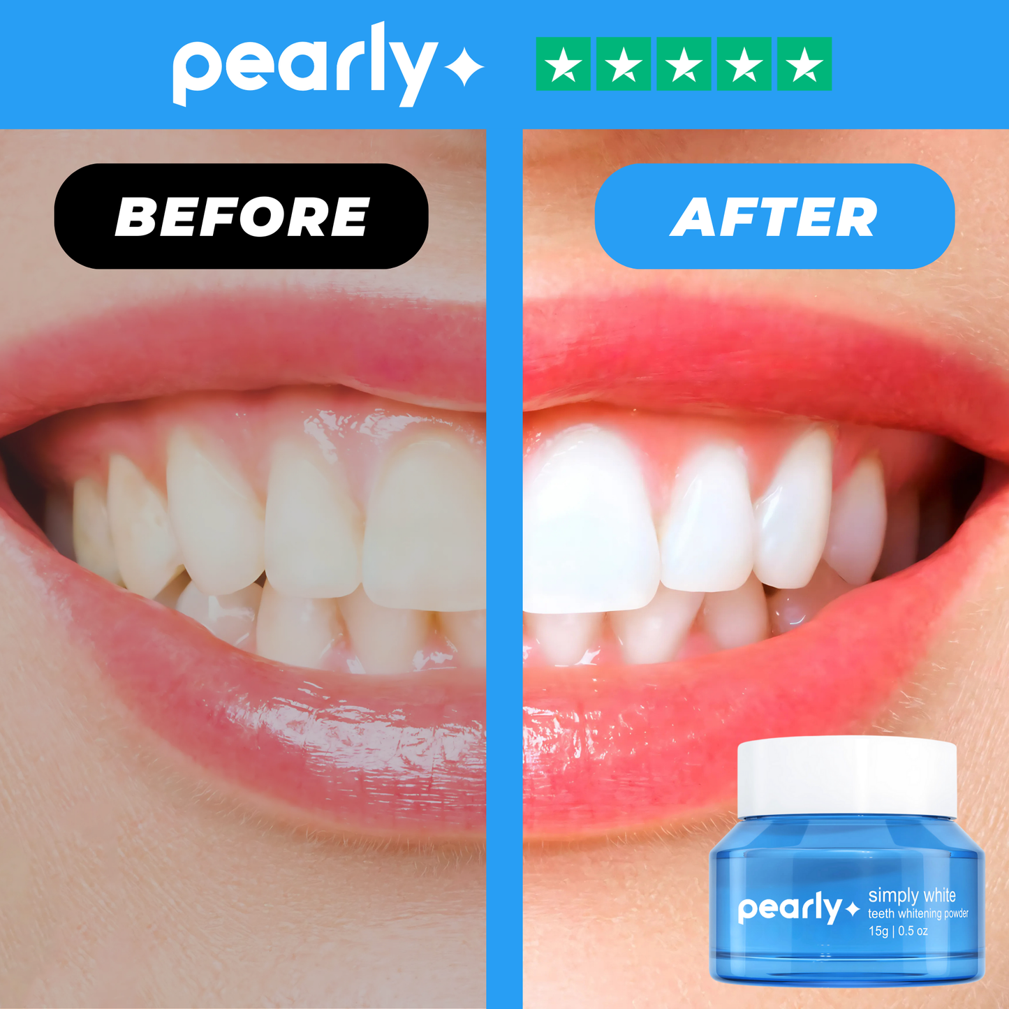 Pearly™ - Instant Whitening Powder